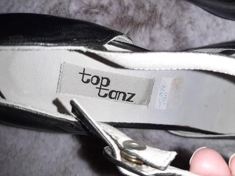 Tanečné topánky celokoža, 41