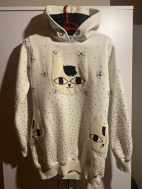 Dievčenská zateplená mikina - darujem, m