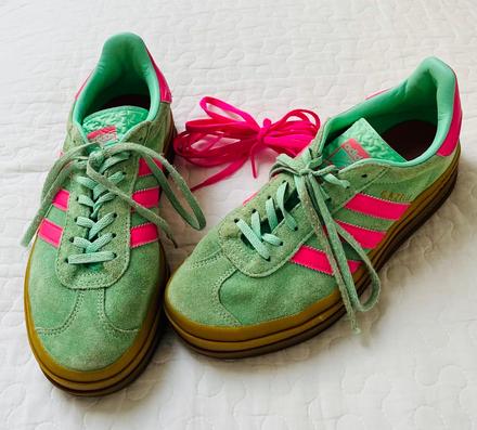Tenisky adidas gazelle, matove, platforma, 40, adidas,40