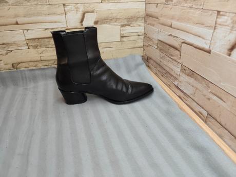 Vagabond 38- dámske kožené čierne topánky, vagabond,38