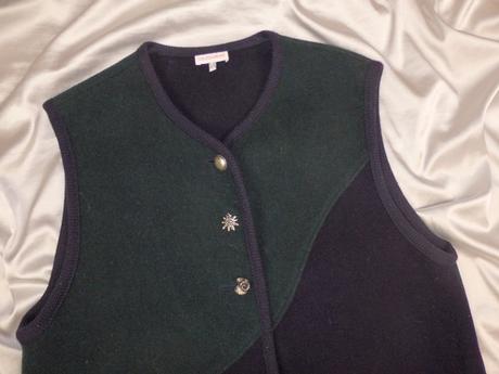 Luxusná vlnená vesta ku kroju, 44