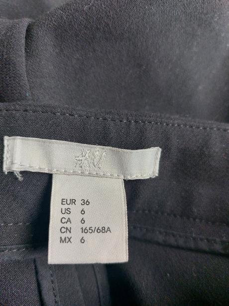 Nohavice elegantné, h&m,36