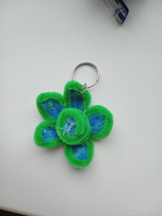 Vyrobené ručné kvietky, 