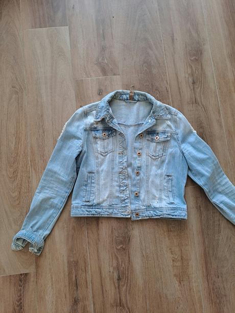 Riflová bunda, denim co,36