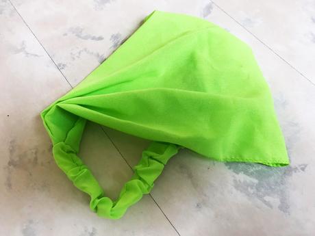 Plážová šatka do vlasov / čelenka, 