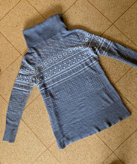 Svetrík so zimným vzorom, bonprix,xxl