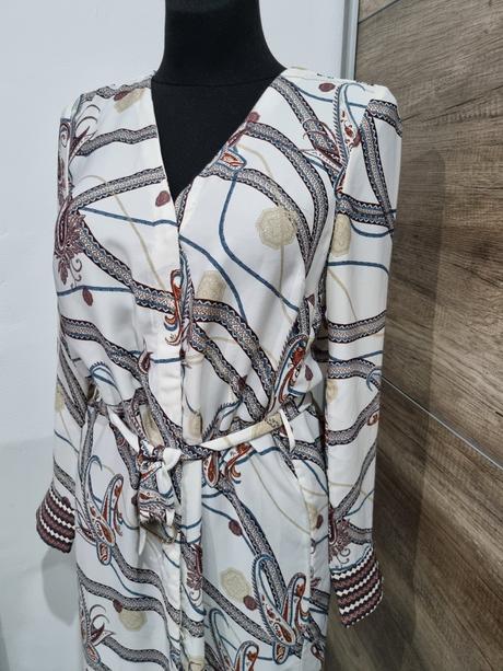 Košeľove šaty s opaskom, h&m,s