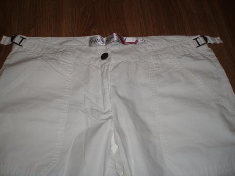 3/4 biele nohavice , 38