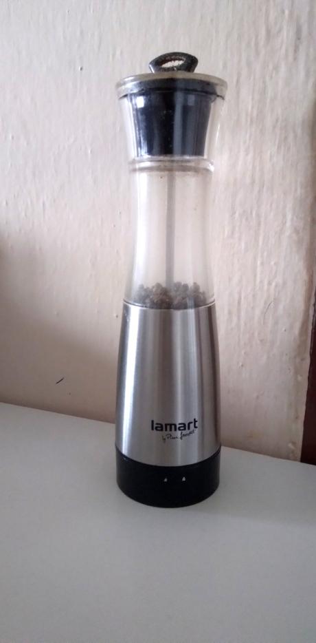 Gravitačný mlynček lamart korenička solnička, 