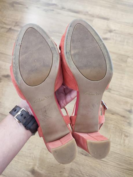 Sandále kožené clarks kendra petal, clarks,40