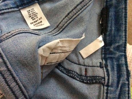 Rifle skinny fit, h&m,170