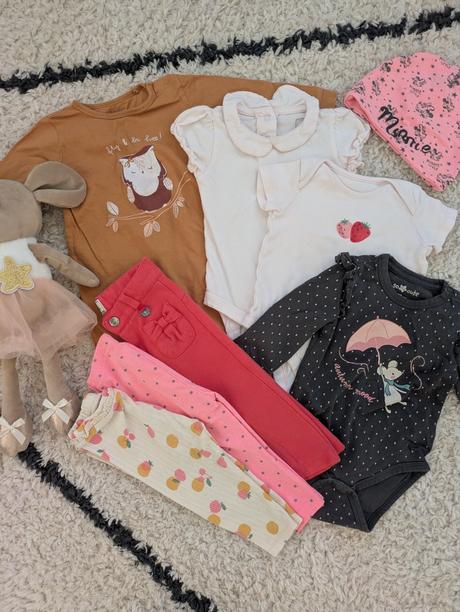 Balík oblečenia veľkosť 80, 68–80