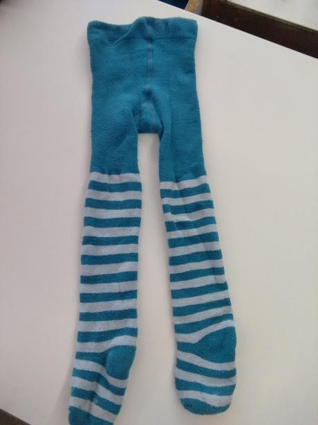 Hrubšie pásikavé pančuchy, lupilu,86