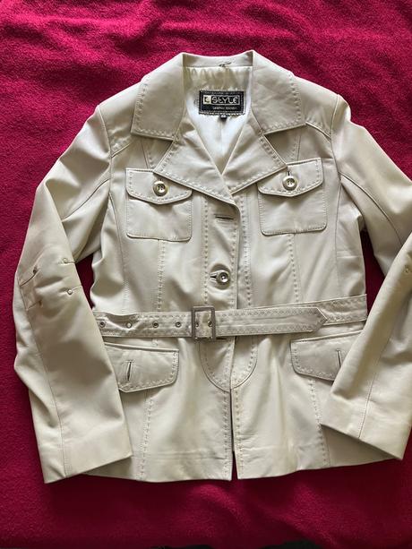 Kožený kabatik k style, 42