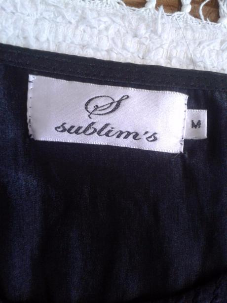 Čierne šaty zn. sublims, m