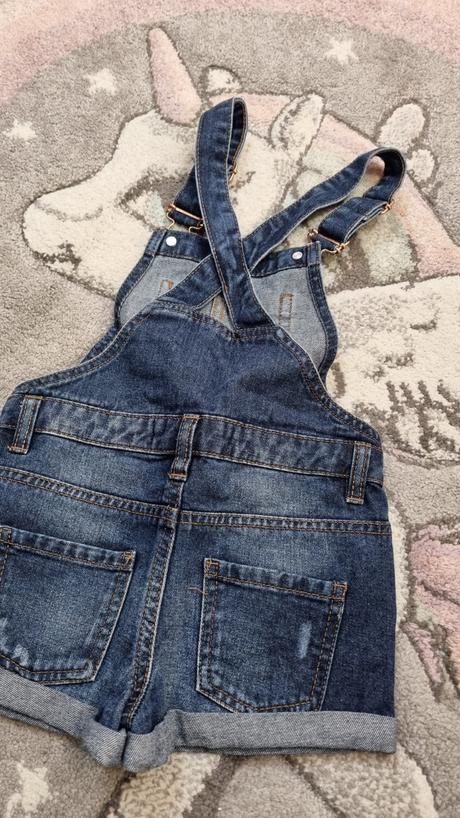 B3554 šortky, denim,116