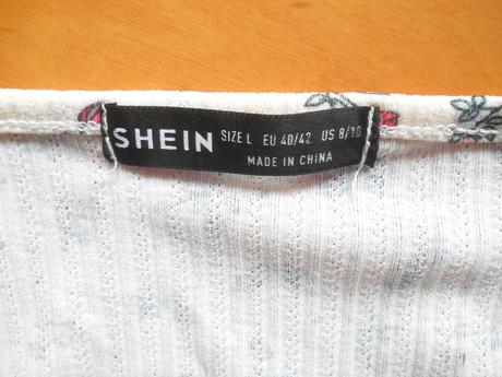 Elastická blúzka shein veľ.40/42, 40