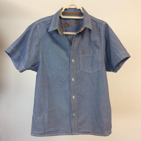 Košeľa bavlnená chlapčenská rebel č.128, 7-8y, rebel,128