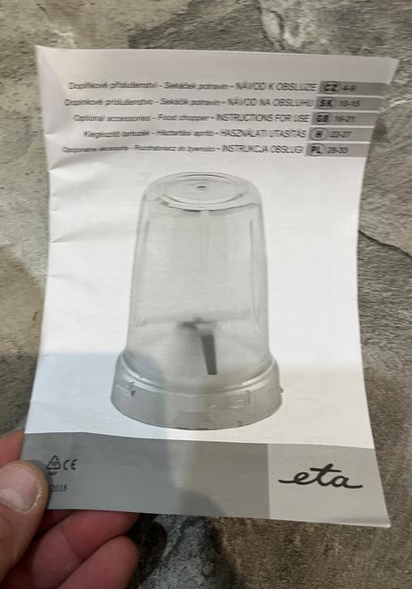 Eta gratus 0028 95050 multifunkčný sekáčik, eta