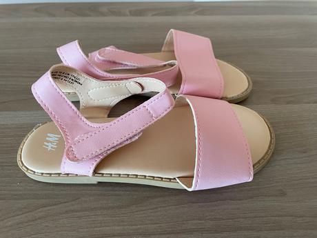 Letné sandálky h&m 28 ružové, h&m,28