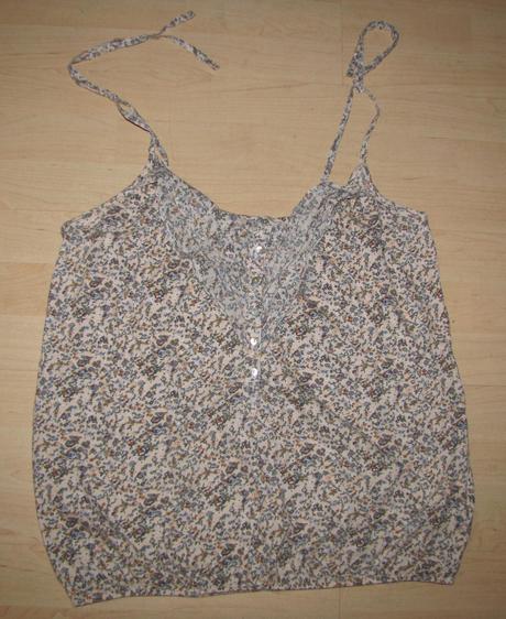 Košielka na tenké ramienka, h&m,xxl