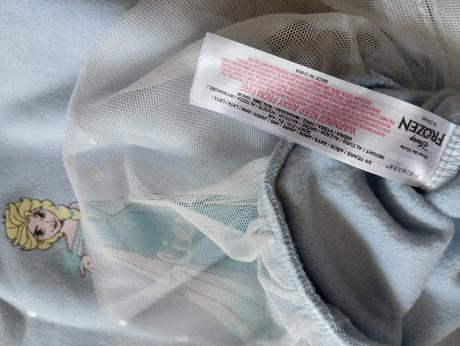 Frozen anna elsa olaf bledomodré tričko mikina 104, primark,104