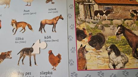 Kniha puzzle farma, 