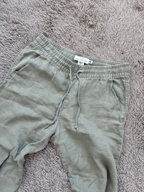 H&m lanove nohavice, h&m,xs
