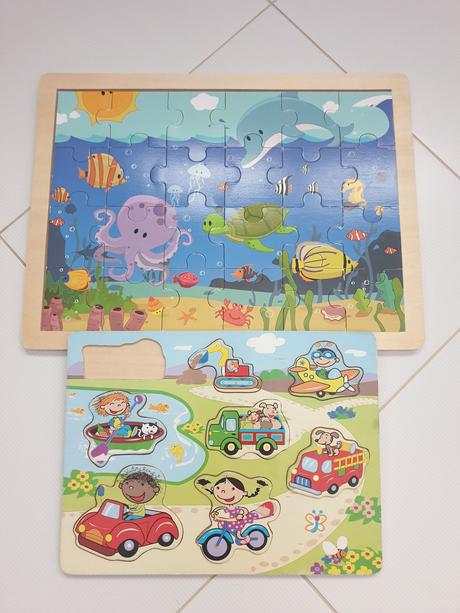 Drevené puzzle, 