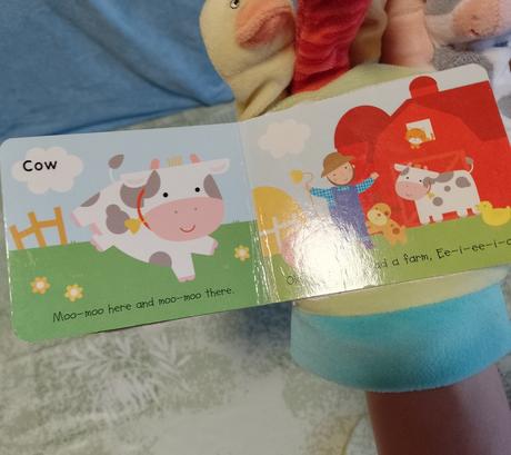 Plyšová maňuška old macdonald had a farm, 