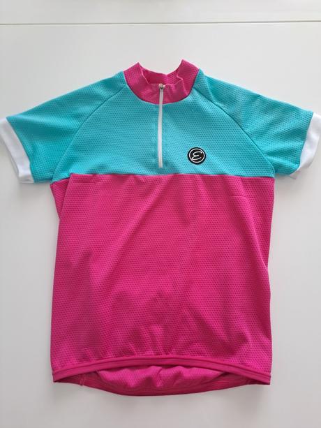 Tričko cyklistické dievčenské, 128