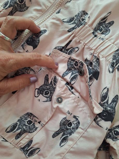 Zateplena bundicka, h&m,140