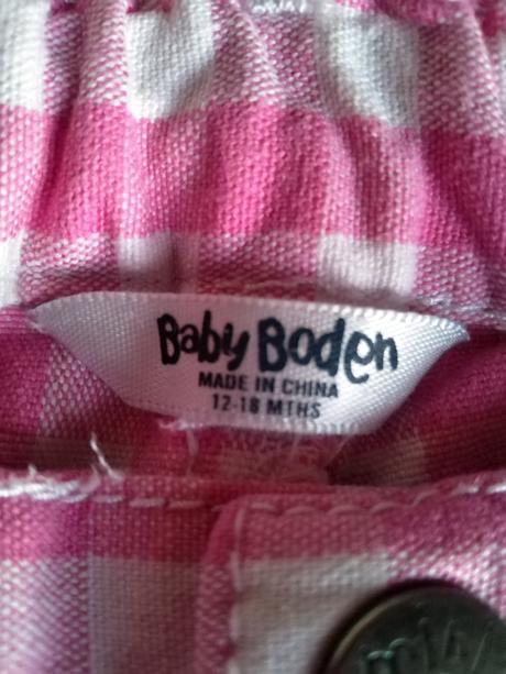 Nohavice baby boden v. 80, mini boden,80