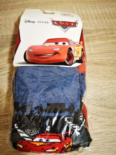 Pančušky cars 1x oblečené, disney,128