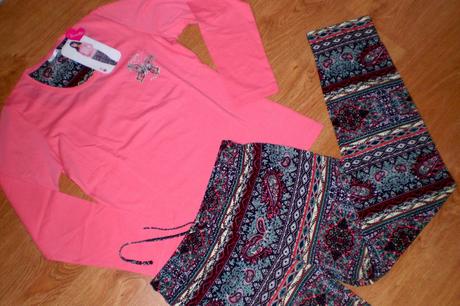 Dámske pyžamko with love, vienetta secret,40 / 44 / l / xxl