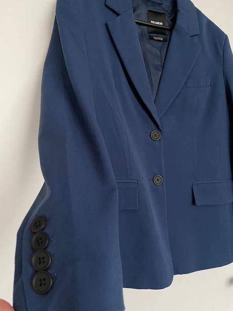Tmavomodré sako, pull&bear,xs