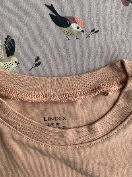 Tričká lindex 2ks, lindex,92