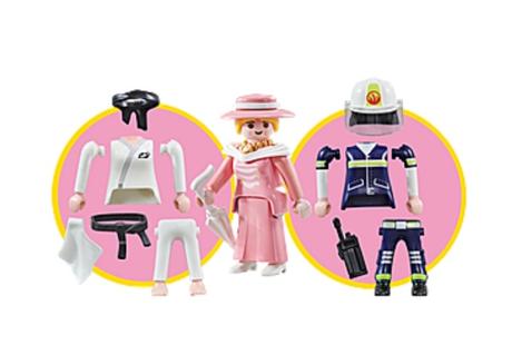 Dáma plus 2 oblečenia playmobil,