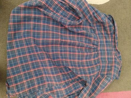 Tmavomodrá košeľa 134, h&m,134