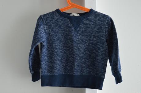 Melírovaná mikinka, h&m,86