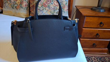 Tmavomodrá kabelka coccinelle, coccinelle