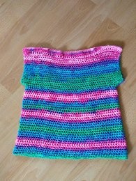 Hačkované tuniky pre mamu a dcéru už aj s poštou, 128