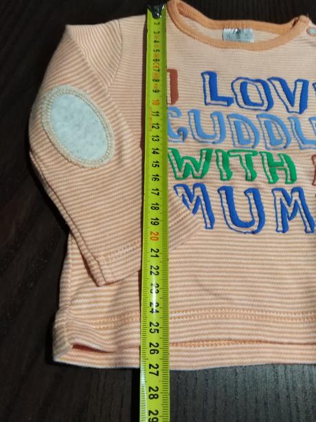 Oranžové pyžamko, f&f,68