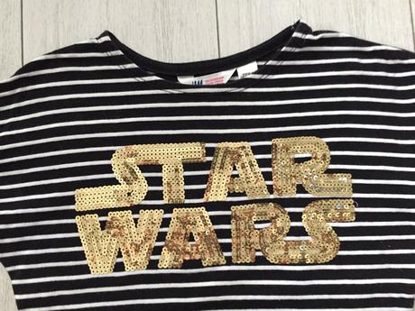 Dievčenske tričko star wars 6-8 rokov, h&m,122