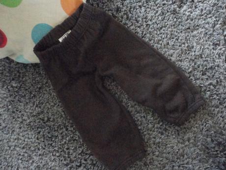 Dievč. tepláky  na 9/12mes., okay,80