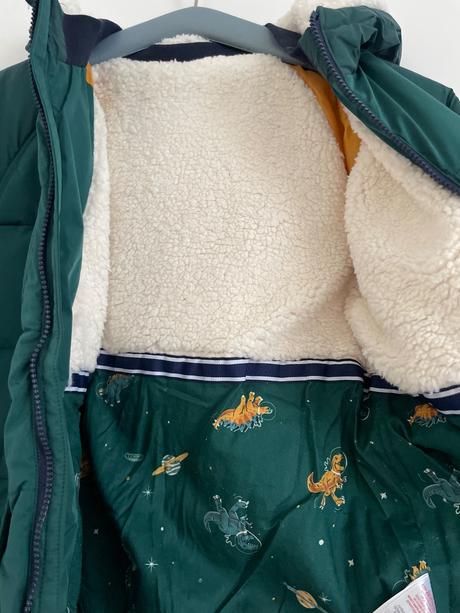 Nádherná teplá zimná bunda, sergent major,134 / 140