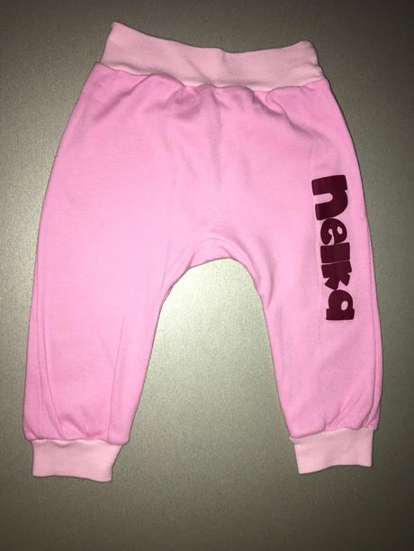 Pudlove teplaky s menom "nelka", bess,80