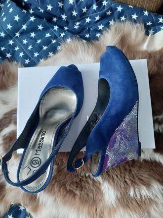 Semišové kož.topánočky č.40, 40