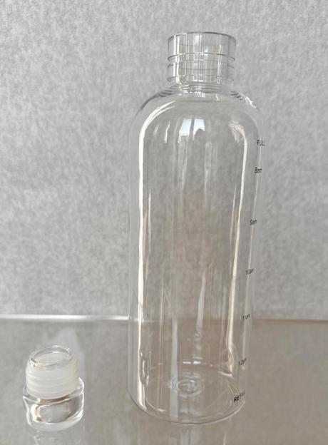 Fľaša na vodu na kontrolu pitného režimu, 