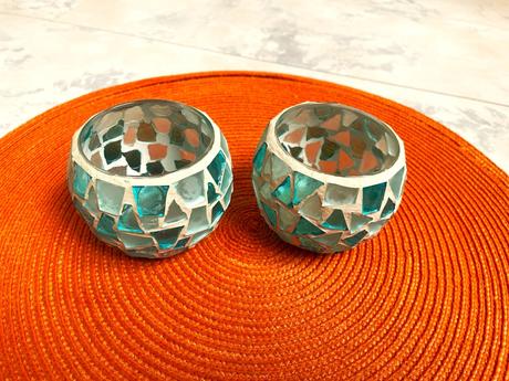 Obaly na čajovú sviečku / 2 ks,